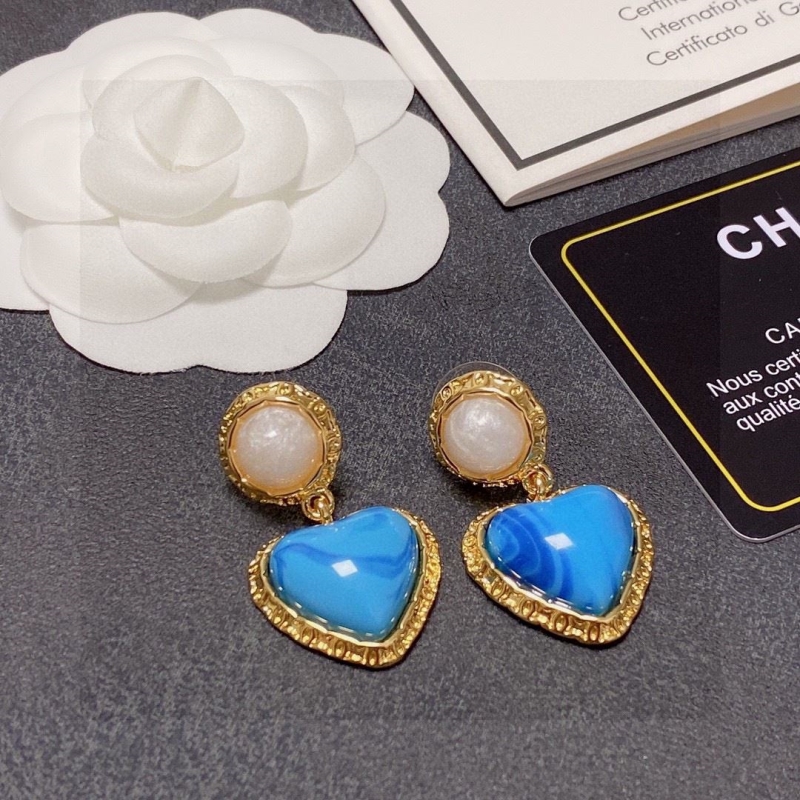 Ch*el earrings